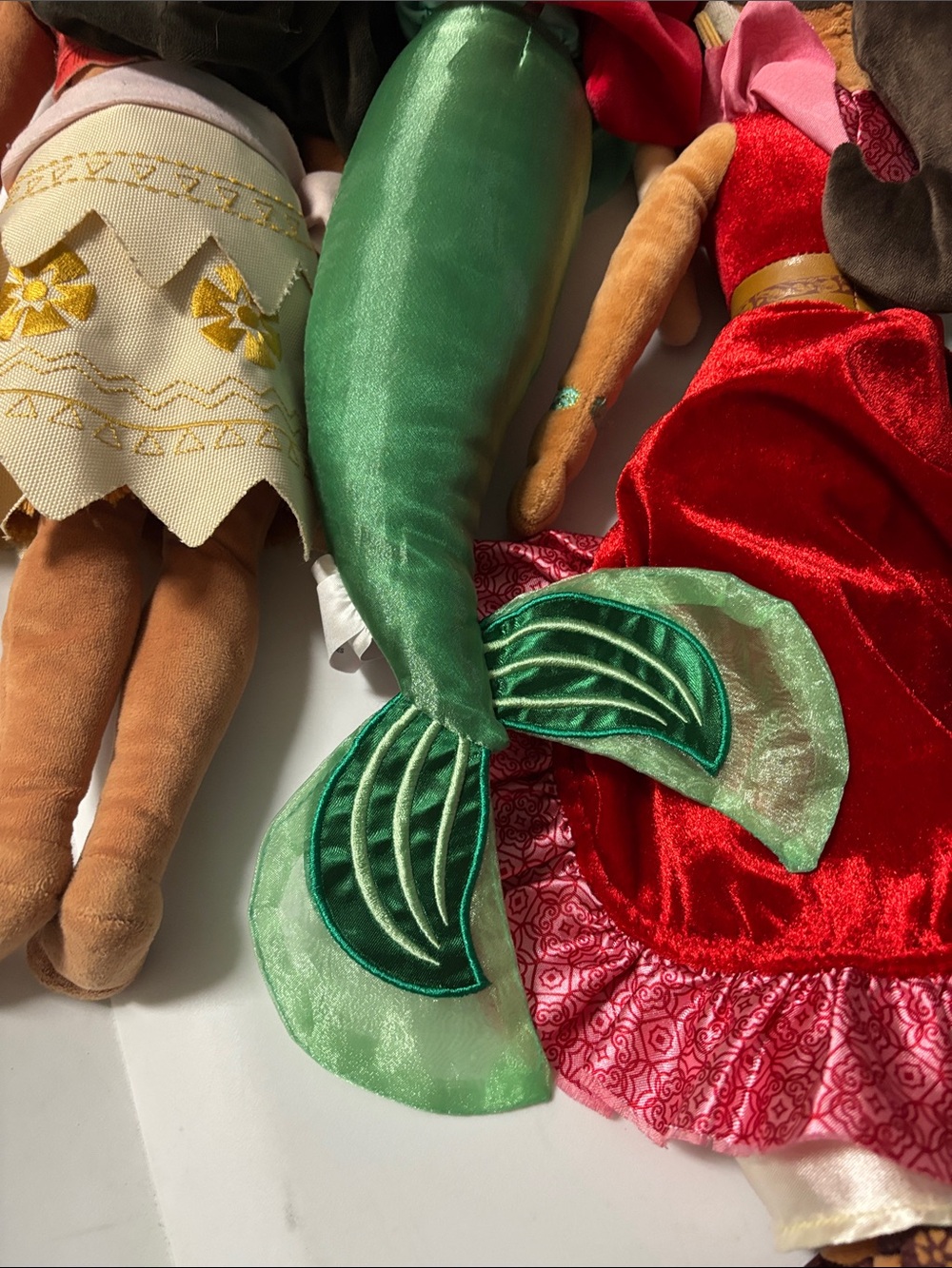 Bundle Disney Princess Plush Dolls- Ariel, Moana and Elena - Picture 11 of 15